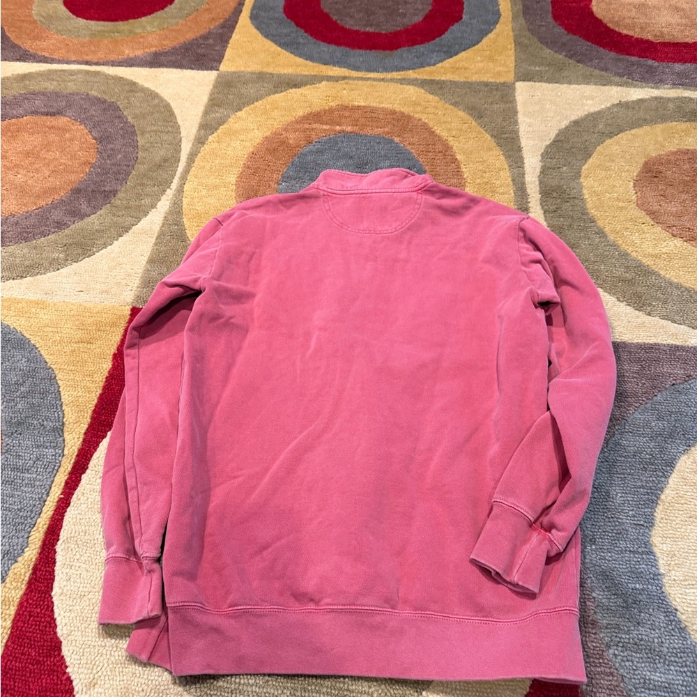 Disney Mom Comfort Colors Vintage Wash Quarter Zip Sweatshirt Women’s Size Small - Picture 4 of 4